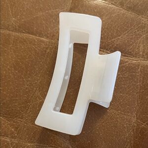 Ivory Claw Clip